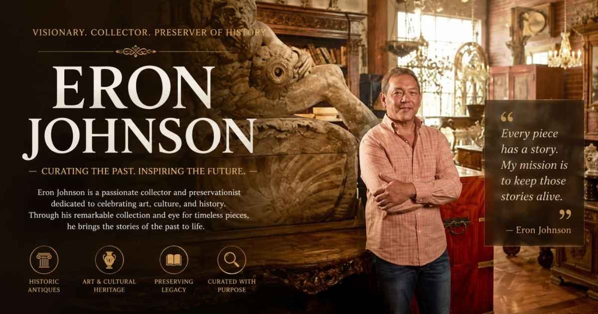 Eron Johnson: Biography, Net Worth, Antiques Empire and Everything You Need to Know